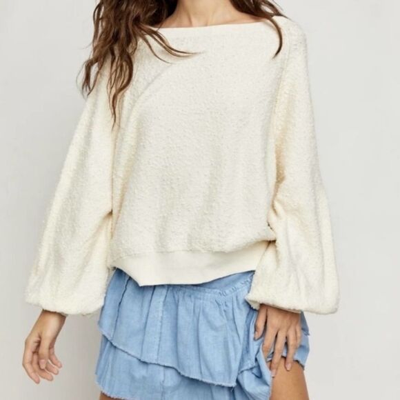 Free People Found My Friend Pullover Sweater  XS - Picture 1 of 8